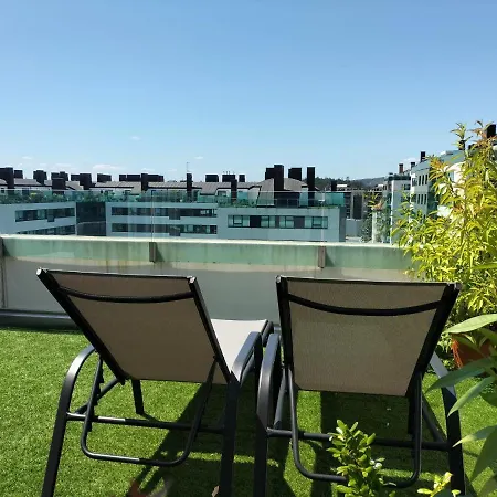Quarto em Acomodações Particulares Preciosa Habitacionsuite En Atico Con Terraza Ii